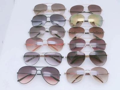 Factory Inventory Processing Metal Mixed Sunglasses Men's and Women's METAL Sunglasses