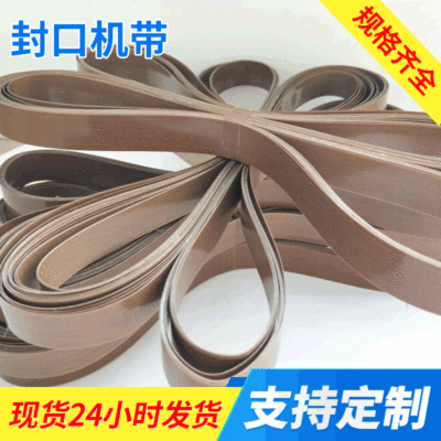 Teflon High Temperature Resistant Conveyor Belt Automatic Packaging Film Sealing Machine Belt High Temperature Resistant Ring Belt