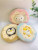 Factory Direct Sales New Cartoon Donut Animal Cushion Pillow Pillow Plush Toy Sample Customization