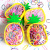 Summer New Fruit Pineapple Packaging Strong Pull Continuously Children Rubber Band Color Disposable Hair Band Does Not Hurt Hair