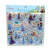 Shiny Gorgeous Dress-up Show Double-Layer Theme Stickers PVC Children Cartoon 3D Three-Dimensional Stickers Phone Stickers Bubble Sticker