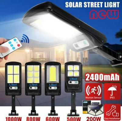 Solar Outdoor Yard Lamp Super Bright Human Body Induction Home Indoor and Outdoor Lighting LED Street Lamp
