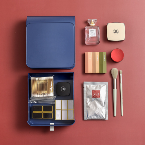 new office supplies storage box desktop overlay drawer box lipstick cosmetics storage basket storage rack.