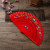 9-Inch Foreign Trade Easy Opening and Closing Hollow Printing Spanish Wood Dance Fan Catwalk Dance Female Fan Wooden Folding Fan