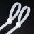 Self-Locking Nylon Cable Tie 4.8*200 Plastic Rope Ratchet Tie down Cable Tie Cable Tie Wire Tie Black and White
