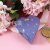 Wholesale Custom Heart-Shaped Haze Blue Candy Box 30 PCs Wedding Party Paper Box with Golden Ribbon