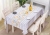 Nordic Tablecloth Fabric Waterproof Heat Proof and Oil-Proof Disposable Rectangular PVC Coffee Table Cloth Dining Table Cushion Desk Ins Student