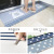 Cross-Border Kitchen Floor Mat Door Mat Waterproof Oil-Proof Leather PU Carpet Creative Home Non-Slip Mat Cartoon PVC Pa