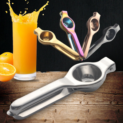 Lemon Juicer Multifunctional Manual Hotel Supplies Kitchen Gadget Creative Home Stainless Steel Lemon Clip