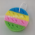 Four-Color round Bath Sponge Simple Creative Beautiful Bath Spong Mop Multifunctional Cleaning Sponge Foam Uniform