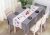 Nordic Tablecloth Fabric Waterproof Heat Proof and Oil-Proof Disposable Rectangular PVC Coffee Table Cloth Dining Table Cushion Desk Ins Student