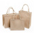 Factory Customized Color Jute Bag Customized Coarse Linen Gunnysack Advertising Gifts Burlap Handbag