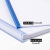 Thickened Slide Grip Report Cover A4 Bar File Folder Book Cover Transparent Folder Insert File Report Cover Office Document Folder