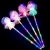 Stall Supply Children's Luminous Toy Net Red LED Flash Star Sky Ball Magic Wand Magic Wand Luminous Cartoon Ball