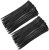 4 Inch (about 10.2cm) Cable Tie Black UV Resistant 18 Pound Zip Cable Tie
