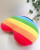 Factory Direct Sales New Rainbow Love Valentine's Day Gift Pillow Cushion Pillow Pictures and Samples Customized