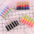 Disposable Rubber Band Small Tube Black, Colors Hair Band Small Rubber Band Strong Pull Constantly Barrel Hairband Wholesale