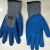 Labor Protection Gloves Factory Customized Sales Semi-Hanging Dipping Foam Gloves Terry Latex Foam Sample Fixed Logo