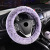 Shida Wool-like Short Plush Frost Color Handle Cover Car Plush Steering Wheel Cover Winter New Warm Steering Wheel Cover Female