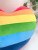 Factory Direct Sales New Rainbow Love Valentine's Day Gift Pillow Cushion Pillow Pictures and Samples Customized