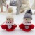 Christmas Wool Felt Doll Holiday Atmosphere Scene Decoration Cute Girl Old Male Snowman Christmas Tree Pendant