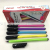 Marker Pen Color Series Ballpoint Pen Neutral Oil Pen Rainbow Color Transparent Pen Rod Ballpoint Pen