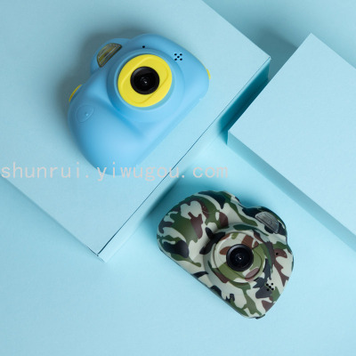 Cross-Border Fourth Generation Children's Camera D6 Front and Rear 1800W Selfie Small SLR Dual Camera Toy Camera Gift