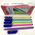 Marker Pen Color Series Ballpoint Pen Neutral Oil Pen Rainbow Color Transparent Pen Rod Ballpoint Pen