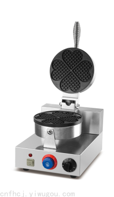 Commercial Heart-Shaped Electric Heating Waffle Machine Waffle Oven Lattice Cake Machine Waffle English Muffin Machine Mold