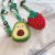 Children's Small Bags Crossbody Bag for Girls Strawberry Cute Baby Handbag Cute Cartoon Baby Shoulder Bag