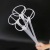 Internet Celebrity Transparent Bounce Ball Pole Bounce Ball Special Handle Thickened 70cm Latex Ball Aluminum Foil Balloon Handle