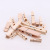 Multi-Specification DIY Photo Small Wooden Clip Wooden Clip Wood Color Environmental Protection Wooden Clip Storage Clip Clothes Pin Note Clip Wholesale