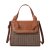 Women's Bag New Spring New Popular Net Red 2021 Plaid Texture Shoulder Messenger Bag Handbag Ins Small Square Bag