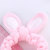 Korean Style Simple Plush Rabbit Ears Women's Knitted Hair Band Face Wash Makeup Hair Band Knotted Headband Factory Direct Sales