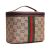 Factory Cross-Border Hot Selling Large Capacity Square Portable Waterproof Travel Double E Simple Toiletry Storage Pack Cosmetic Bag