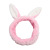 Korean Style Women's Flannel Cute Hair Band Face Wash Headband Creative Rabbit Cat Long Ear Headband Hair Accessories