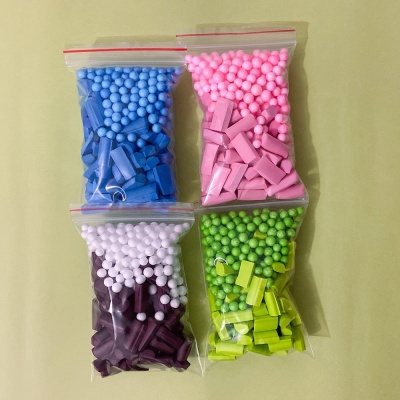 Kids diy slime charms supplies kit foam beads slime