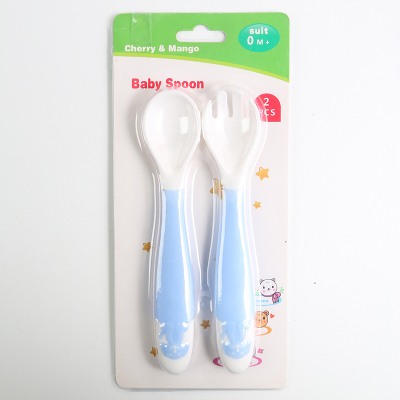 Infant Spoon Newborn Creative Soft Head Feeding Water Eating Anti-Scald Baby Food Supplement Spoon Wholesale