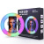 RGB Live Streaming Fill Light Colorful Internet Celebrity Ring Light 12-Inch Horse Running Led Film and Television Atmosphere Rendering Bright Skin