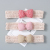 Baby Plaid Bow Hair Band Princess Korean Style Baby Hair Accessories Not-Too-Tight Baby Girl 100 Days Old One Year Old Headdress Flower Cute