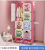 Simple Wardrobe Cloth Storage Rack Cabinet Locker Solid Wood Bedroom Plastic Baby Children's Wardrobe Little Girl Princ