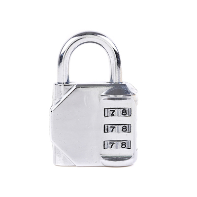 Production Gym Wardrobe Lock Large 40mm Three-Digit Padlock Padlock with Password Required