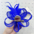 British Fashion Socialite Ball Headdress Cambric Hair Accessories Bridal Wedding Dress Vintage Headwear Cheongsam Accessories Feather Corsage