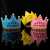 Birthday Luminous Crown Party Supplies Creative Gifts with Lights Children's Birthday Cake Glitter Crown Hat Customizable
