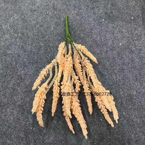 pe foam simulation lavender wheat grain home flower arrangement wedding decoration bouquet