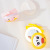 Mirror with Light Little Fan Handheld Led Make-up Mirror Girl Heart Cute USB Charging Fill Light Portable Electric Fan
