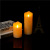 LED Electronic Candle Light Paraffin Simulation Candle Bar Club Scene Layout Ambience Light Lights Buddha Worship Fake Candle