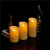 Tears Swing Simulation Led Electronic Candle Light Home Wedding Decoration Romantic Electronic Candle Rose Pattern