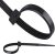 Self-Locking Nylon Cable Tie 3.6*200 Plastic Rope Ratchet Tie down Cable Tie Cable Tie Wire Tie Black and White