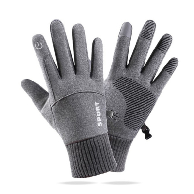 210210 Cycling Full Finger Gloves Cycling Warm Gloves Full Finger Fitness Sports Gloves Non-Slip